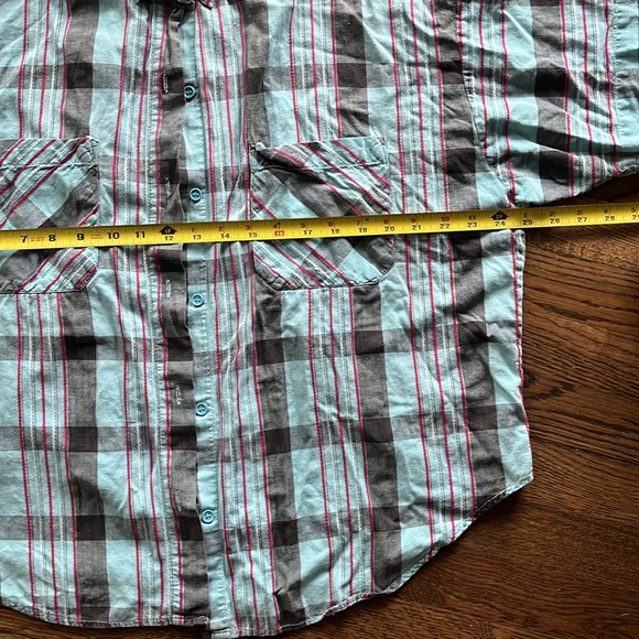 Vintage 1980s/90s Tony France fashions cotton madras button front top - women’s? - Picture 3 of 8